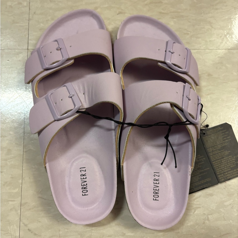 F21 Lavender Sandals